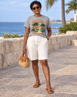 8124D16F-90BD-4553-B826-478A755B0358 Accra Beach Club Organic Unisex T-Shirt