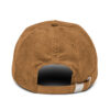 Rooted. Minimalist Embroidered Corduroy Cap