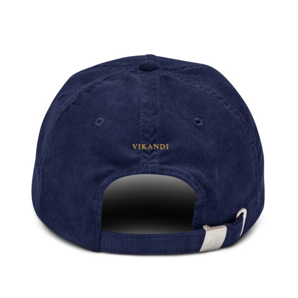 Rooted. Minimalist Embroidered Corduroy Cap