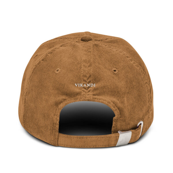 Africa in My Heart Embroidered Corduroy Cap