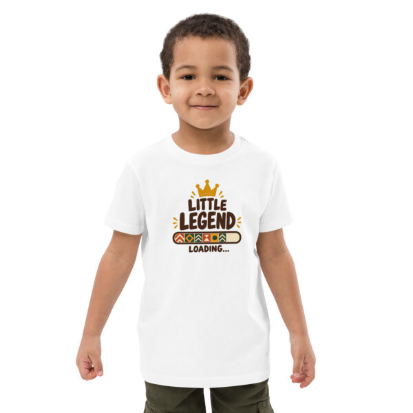 kids-organic-cotton-mini-creator-2.0-t-shirt-white-front-6ac4aa10afe19.jpg Little Legend Loading Kids T-Shirt